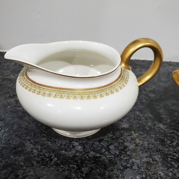 VINTAGE Haviland Schleiger #629 Sugar Bowl and Creamer - Picture 2 of 8